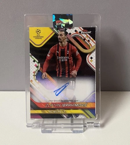Zlatan Ibrahimovic 2024 Topps Finest Black Wave /10