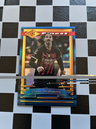 Zlatan Ibrahimovic 2023 Topps Finest Bleu /99