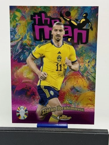Zlatan Ibrahimovic 2023 Topps Finest Refractor