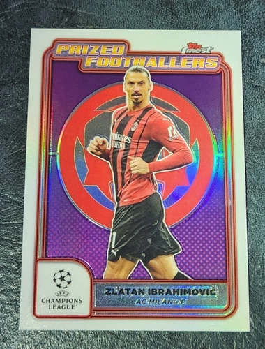 Zlatan Ibrahimovic 2024 Topps Finest UEFA PF-25