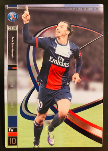 Zlatan Ibrahimovic 2014 Panini Football League PFL Star foil