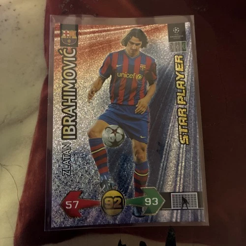 Zlatan Ibrahimovic 2009 Panini Fußball Champions League