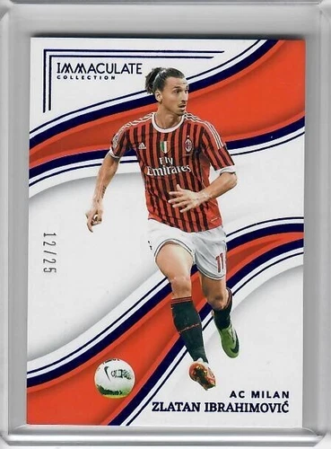 Zlatan Ibrahimovic 2024 Panini Immaculate Sapphire /25