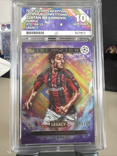 Zlatan Ibrahimovic 2024 Topps Inception /25