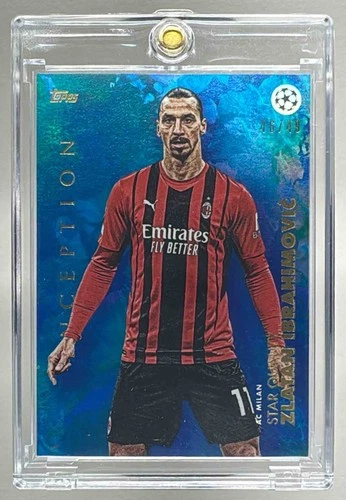 Zlatan Ibrahimovic 2021 Topps Inception Blue Star /49
