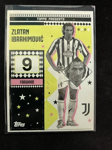 Zlatan Ibrahimovic 2025 Topps Juventus Turin Team-Set 30