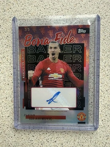 Zlatan Ibrahimovic 2025 Topps Manchester United Team Set /5