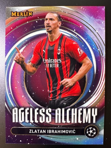 Zlatan Ibrahimovic 2024 Topps Merlin Chrome 3