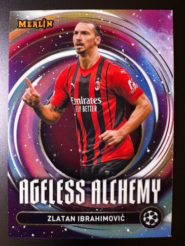 Zlatan Ibrahimovic 2024 Topps Merlin Chrome 3