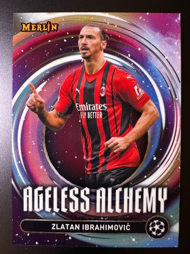 Zlatan Ibrahimovic 2024 Topps Merlin Chrome 4