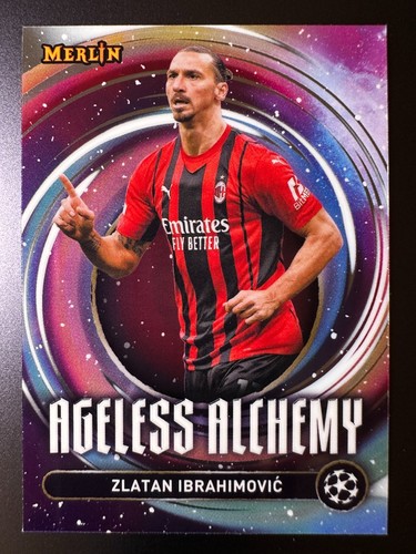 Zlatan Ibrahimovic 2024 Topps Merlin Chrome