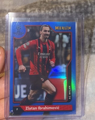 Zlatan Ibrahimovic 2021 Topps Merlin Chrome /75