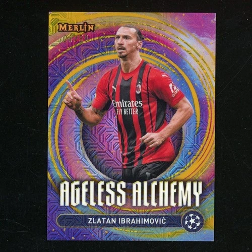 Zlatan Ibrahimovic 2025 Topps Merlin Chrome Gold /50