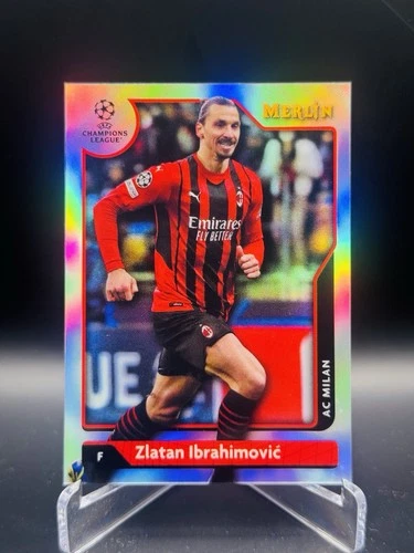 Zlatan Ibrahimovic 2021 Topps Merlin Chrome Refractor