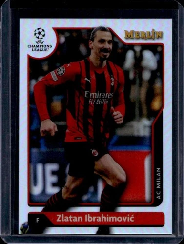 Zlatan Ibrahimovic 2021 Topps Merlin Chrome Refractor