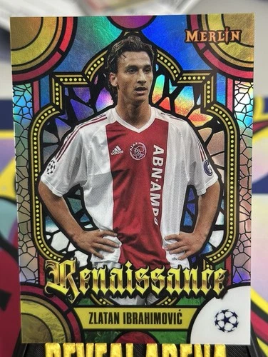 Zlatan Ibrahimovic 2024 Topps Merlin Chrome UEFA