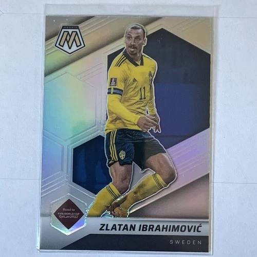 Zlatan Ibrahimovic 2021 Panini Mosaic Silver Prizm