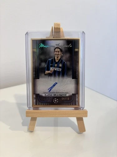 Zlatan Ibrahimovic 2023 Topps Museum Gold Frame /10