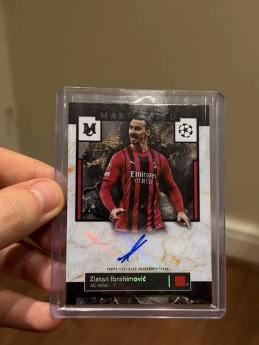 Zlatan Ibrahimovic 2024 Topps Museum Marbleized /10