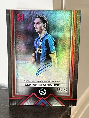 Zlatan Ibrahimovic 2023 Topps Museum Rubino /25