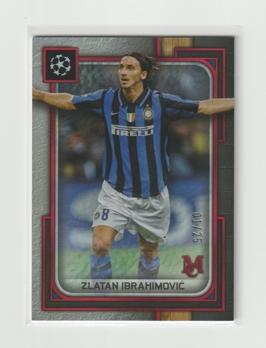 Zlatan Ibrahimovic 2023 Panini Museum Ruby /25