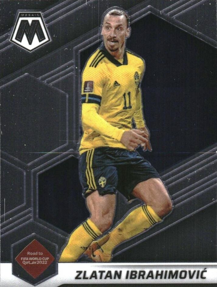 Zlatan Ibrahimovic 2021 Panini Mosaic Road to FIFA World Cup