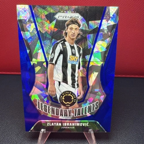 Zlatan Ibrahimovic 2025 Panini Prizm Club World Cup Blue Ice /99