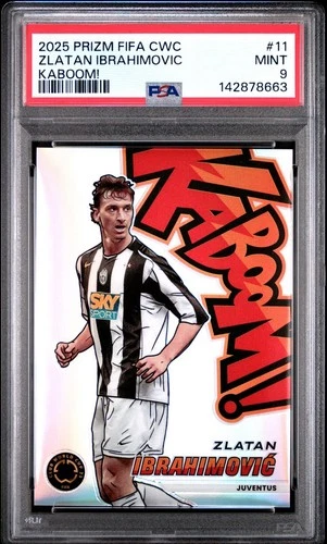 Zlatan Ibrahimovic 2025 Panini Prizm FIFA CWC #11