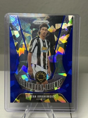 Zlatan Ibrahimovic 2025 Panini Prizm FIFA World Cup Blue Ice /99