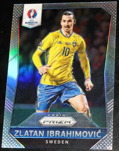 Zlatan Ibrahimovic 2016 Panini Prizm Silver Prizm
