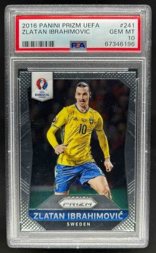 Zlatan Ibrahimovic 2016 Panini Prizm UEFA Euro