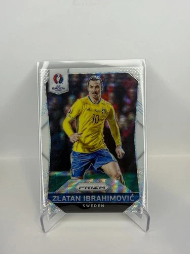 Zlatan Ibrahimovic 2016 Panini Prizm UEFA Euro White Prizm