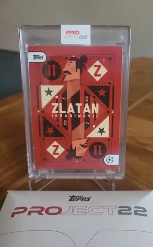 Zlatan Ibrahimovic 2022 Topps Project 22
