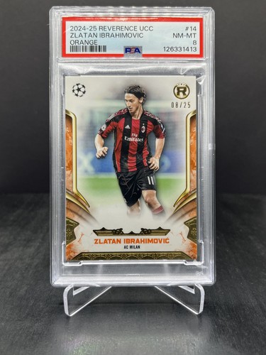 Zlatan Ibrahimovic 2024 Topps Reverence Orange /25