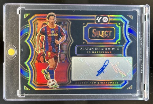 Zlatan Ibrahimovic 2025 Panini Select Black Prizm /1