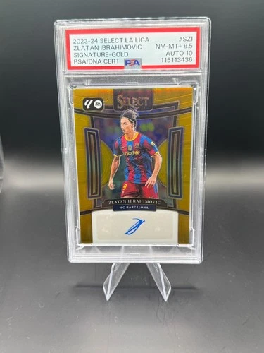 Zlatan Ibrahimovic 2024 Panini Select Gold /10