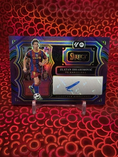 Zlatan Ibrahimovic 2025 Panini Select Purple /49