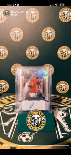 Zlatan Ibrahimovic 2023 Panini Select Silver Prizm