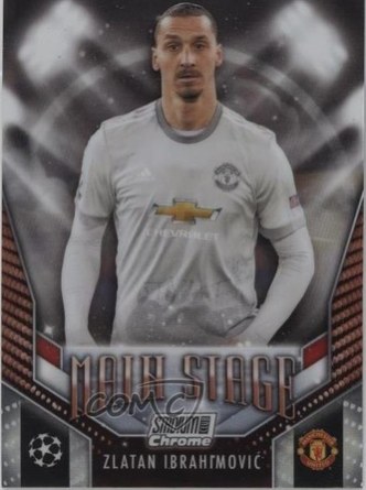 Zlatan Ibrahimovic 2023 Topps Stadium Club Chrome UCL #MS-ZI