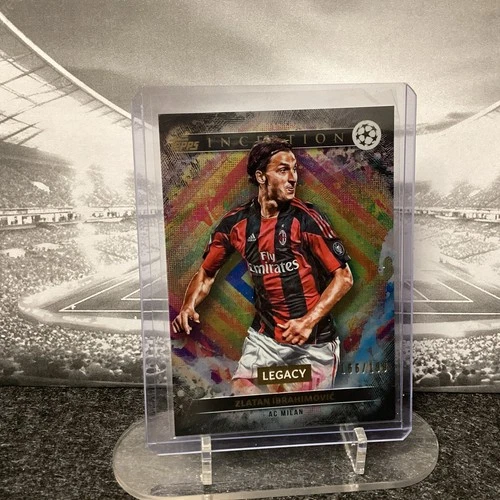 Zlatan Ibrahimovic 2024 Topps Inception UCC Black Foil /199