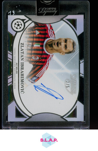 Zlatan Ibrahimovic 2025 Topps UEFA Champions League Dynasty /5