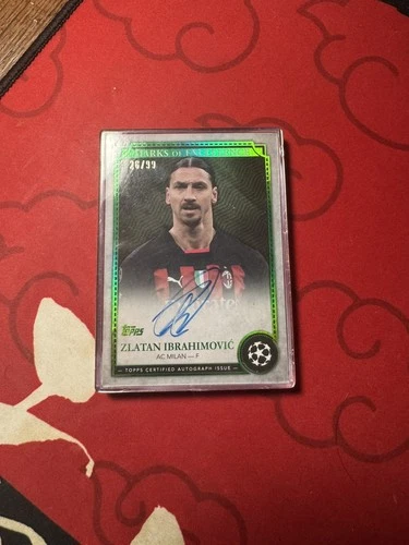 Zlatan Ibrahimovic 2024 Topps UEFA Champions League Emerald /99
