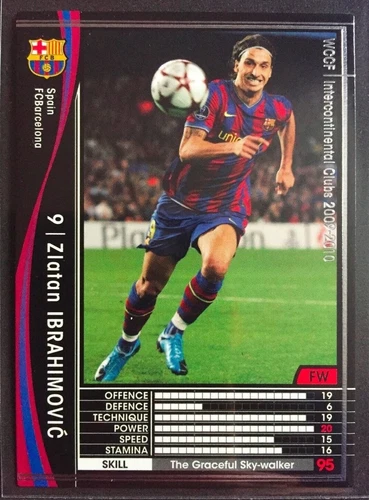 Zlatan Ibrahimovic 2009 Panini WCCF