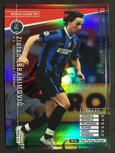 Zlatan Ibrahimovic 2006 Panini WCCF World Class Refractor
