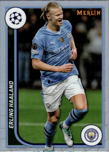 Erling Haaland Merlin Chrome Refractor