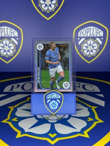 Erling Haaland Merlin Chrome Silver Refractor