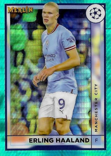 Erling Haaland Merlin Chrome Aqua Prisma