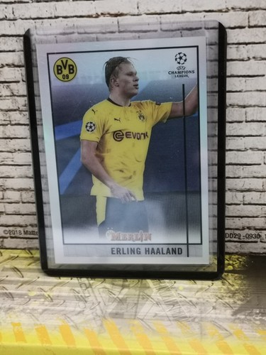 Erling Haaland Merlin Chrome Refractor