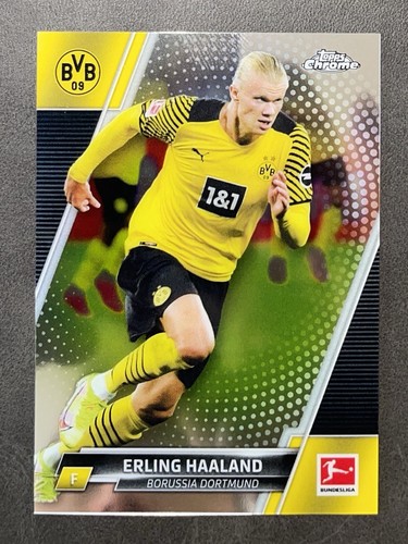 Erling Haaland Chrome Bundesliga 