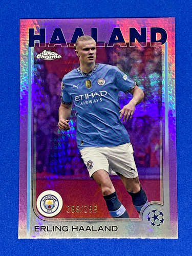 Erling Haaland Chrome Purple